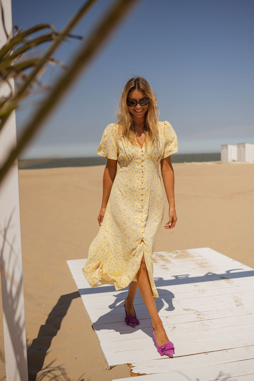 Diana™ | The Flowered Summer Midi Dress