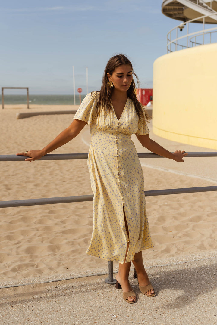 Diana™ | The Flowered Summer Midi Dress