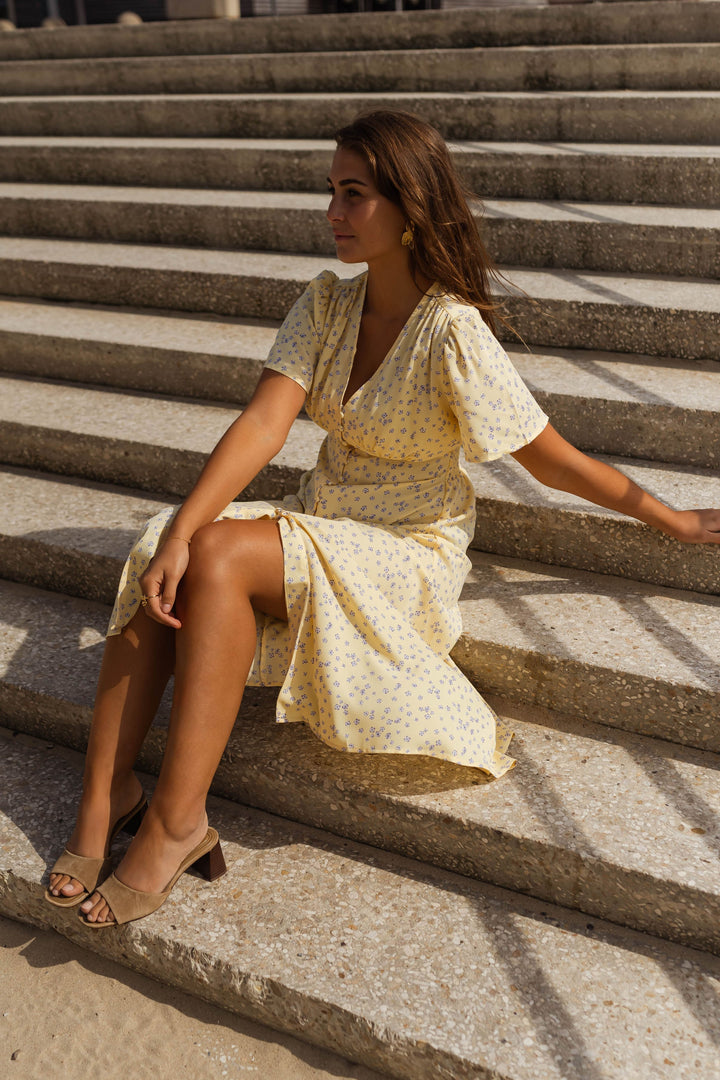 Diana™ | The Flowered Summer Midi Dress
