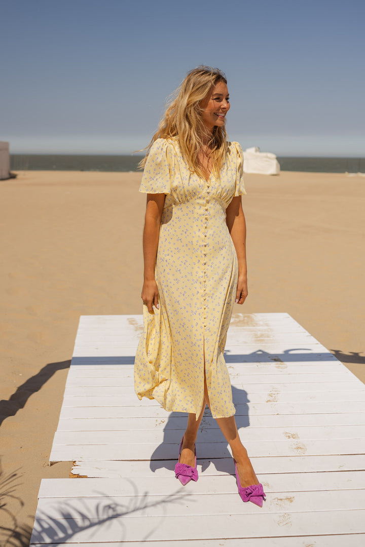 Diana™ | The Flowered Summer Midi Dress