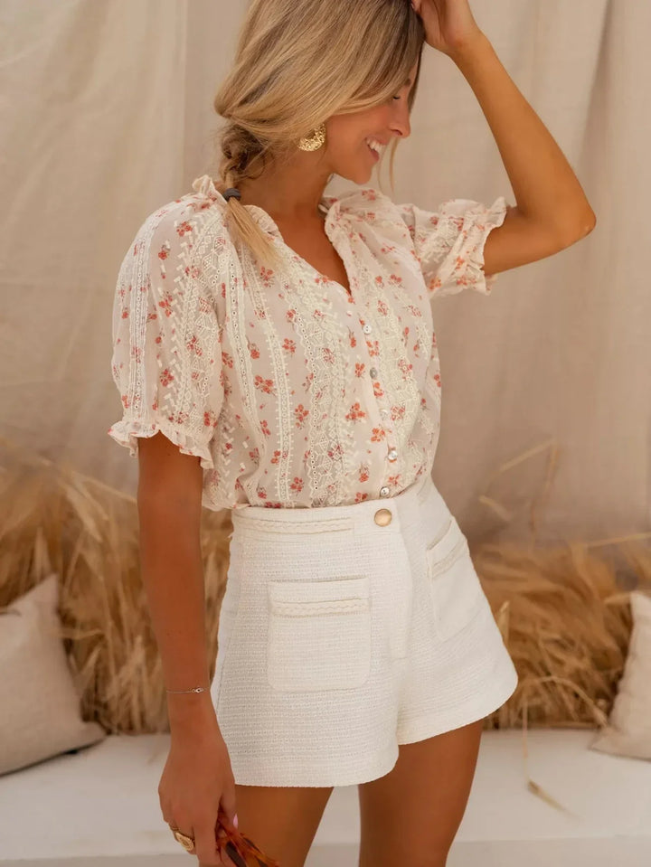 ELINA™ | THE FLOWER BLOUSE