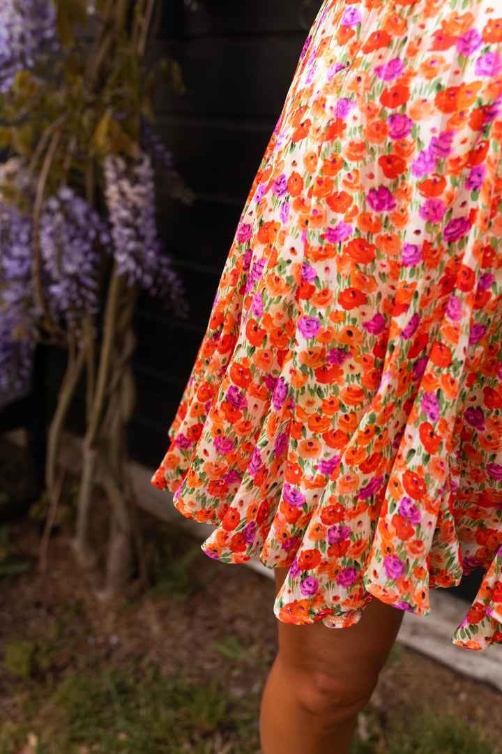 CLÉA™ | THE FLOWERY RUFFLE SKIRT